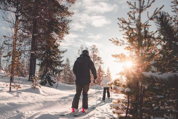 Skiing